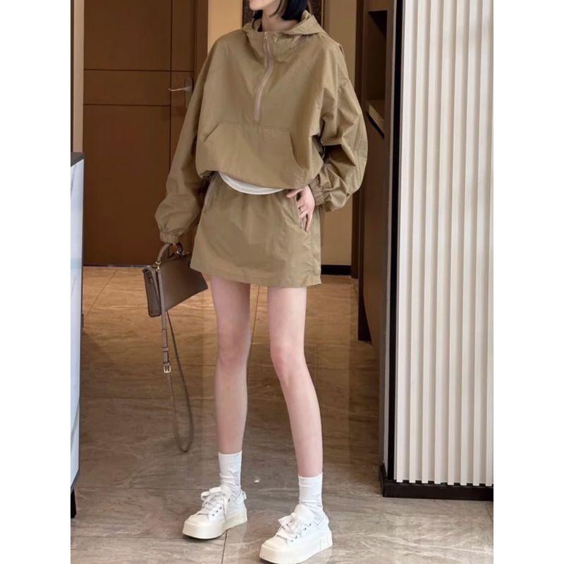 

Европейские товары Мода Модный Спортивный Комплект Куртка-шелл Защита от солнца Khaki L (56.00 kg-62.50 kg