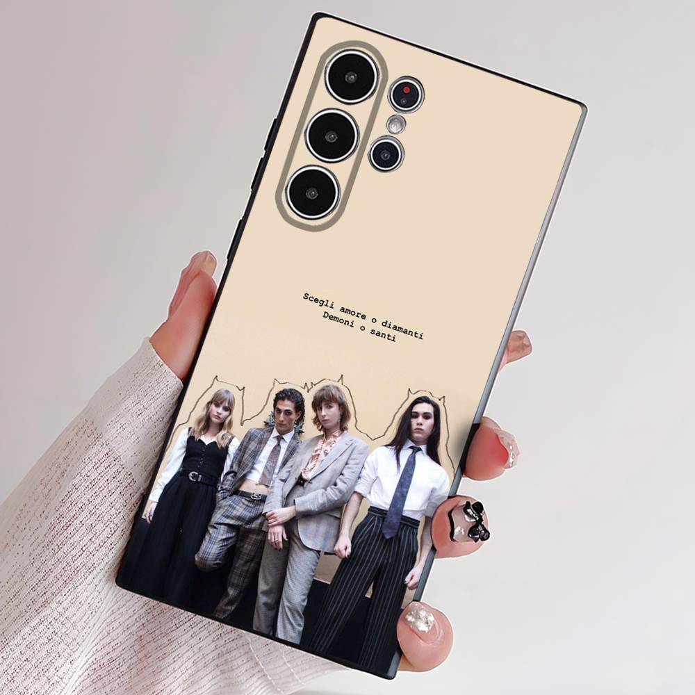 M-Maneskin Damiano David Phone Case For Samsung S Series S21 S22 S23 S24 S25 FE Plus Ultra TPU Soft To Skin-friendly Case