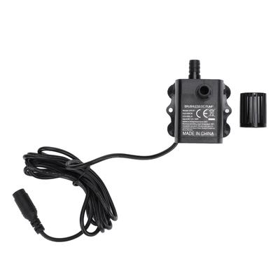 Fountain Submersible Pump Small for Aquarium Adjustable Flowrate DC 12V 10W 0?400L/H 0?400cm Lift