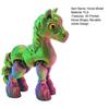 Figurine de Cheval Imprimée en 3D Articulations Mobiles Statue de Poney Jouet Fidget Anti-Stress Modèle Animal Éducatif Ornement Décoration de Bureau