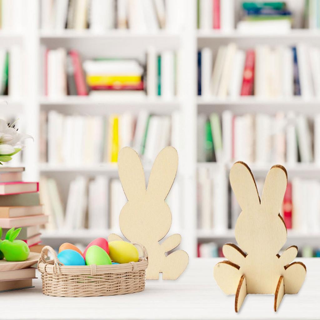 Hot-selling Easter Handmade Wooden Pieces