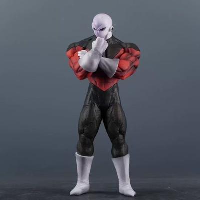 Anime Dragon Ball Z Full Power Jiren Doll Three Hands Interchangeable 25cm Statue Figure PVC Collectible Model Toy Ornament