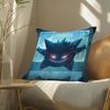 Pokemon Ruby Sapphire Anime Plush Pillow Cover Soft Short Plush Cushion Cover For Sofa Bedroom Home Decor Gift