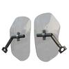 Suzuki DL250 Motorcycle Accessories: Butterfly Bumper, Knee Pads, Windshield, Mudguards