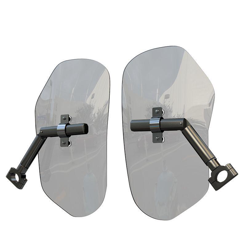 Suzuki DL250 Motorcycle Accessories: Butterfly Bumper, Knee Pads, Windshield, Mudguards