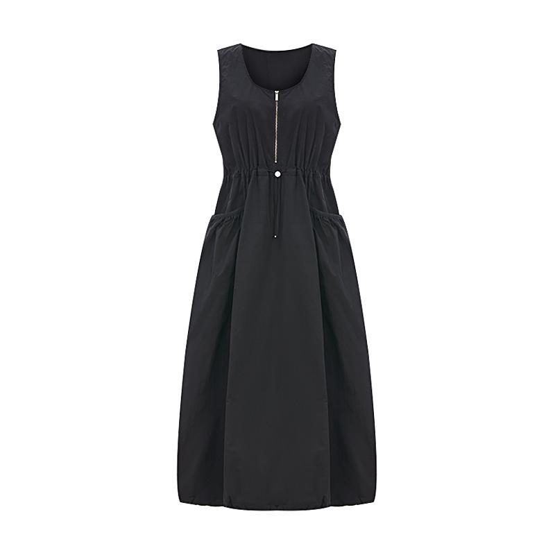SELLY'S Rustling String Sleeveless Dress_I6B-Cop003
