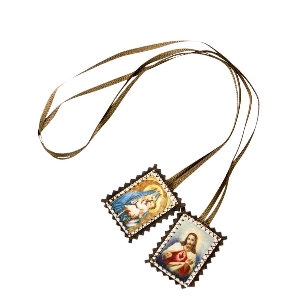 Scapulars Catholic Camel Necklace Youth Wearable Devotional Man