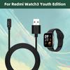 USB Charger Cable Cord Magnetic Smart Watch Charging Cable Fast Charging Anti-Interference for Redmi Watch 3 Lite /Active/Band 2