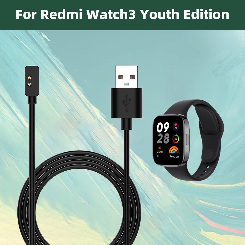 Magnetic Smart Bracelet Charging Cable Multiple Protection USB Replacement Charger Cord Anti-Interference for Redmi Watch3 Lite