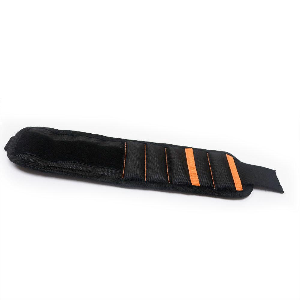 Magnetic Wristband for Holding Screws, Nails, Drill Bits, Super Strong Magnets, Adjustable Strap, Essential Tool