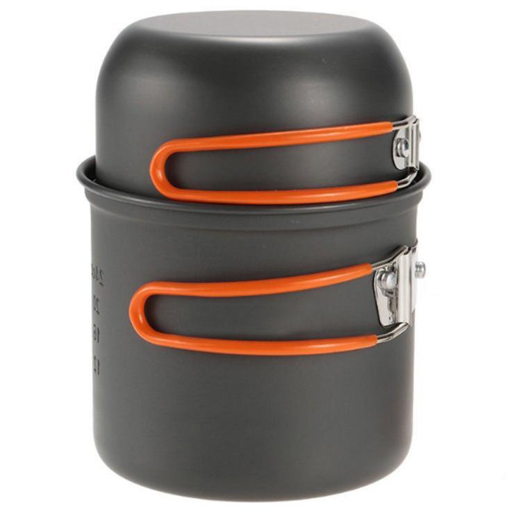 

Набір посуду для приготування їжі на відкритому повітрі, що добре продається: Портативні столові прибори для кемпінгу, пікніка та барбекю - DS-101