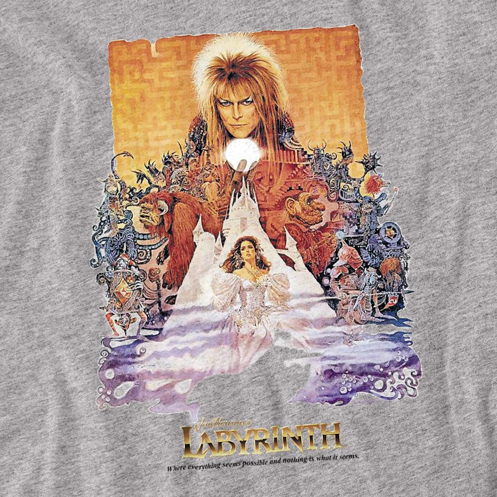 Labyrinth Unisex Adult Movie Poster T-Shirt
