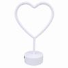 Heart Shaped LED Neon Light USB or Battery Operated LED Neon Sign Neon Desk Lamp  Home Decoration