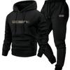 European size new casual fashion men's and women's sweaters, printed hoodies and drawstring sports suits Europe and the United States
