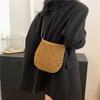 New Spring and Summer Casual Shoulder Bag Straw Woven Bag Woven Bag Handbag Beach Bag