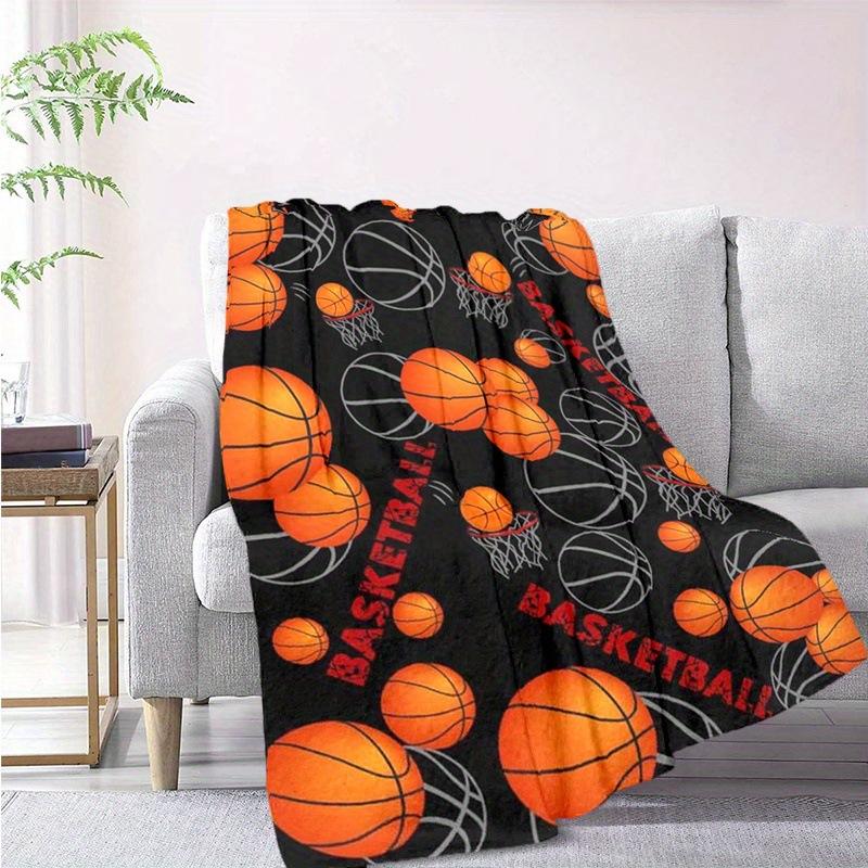Basketball Flannel Blanket Digital Printed Blanket Sofa Blanket Air Conditioning Blanket Office Nap Blanket