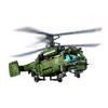 1800 Stück Statische Version Karte 27 Hubschrauber Bausatz Bausteine MOC Militärmodell Spielzeug für Kinder und Sammler