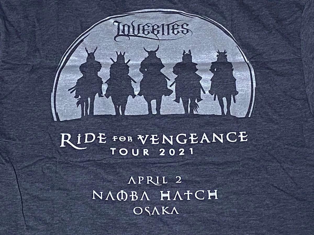 

LOVEBITES Ride For Vengeance Tour Osaka Exclusive T-Shirt M Size J-Metal Rare S