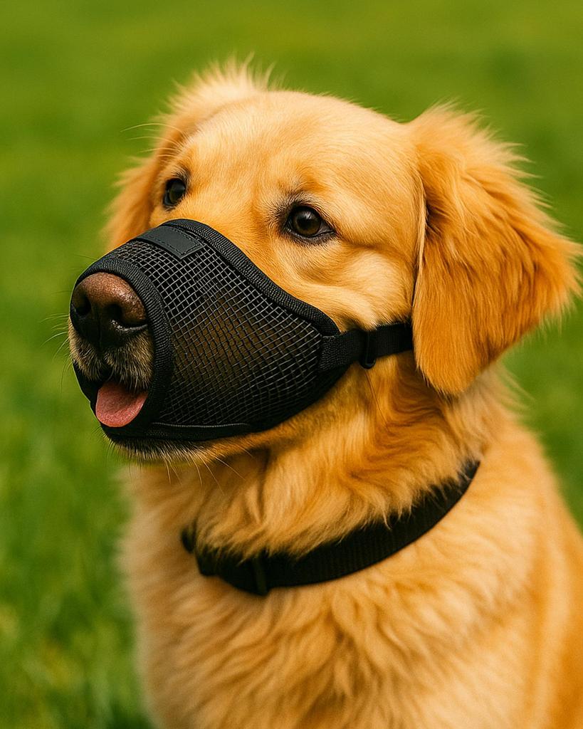 Breathable Anti-Bite, Anti-Bark, Leak-Proof Dog Muzzle