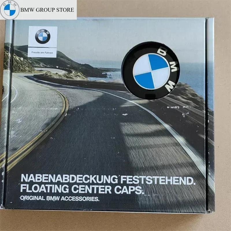 Für BMW E90 E91 E92 E93 F30 F10 F11 F04 E84 E83 F25 E70 F15 E72 F16 M2 M3 M5 M6 BMW GROUP 4 Stück 68MM Schwimmende Felgendeckel