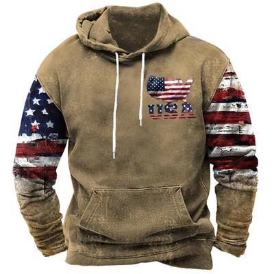Kapuzenpullover mit langen Ärmeln - Gemustertes Kleidungsstück - Geeignet für Männer und Frauen - Streetwear lässiger lockerer Kapuzenpullover
