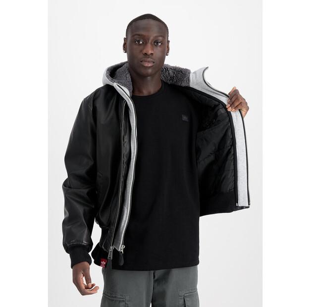 Куртка кожаная Alpha Industries Ma-1 D-Tec