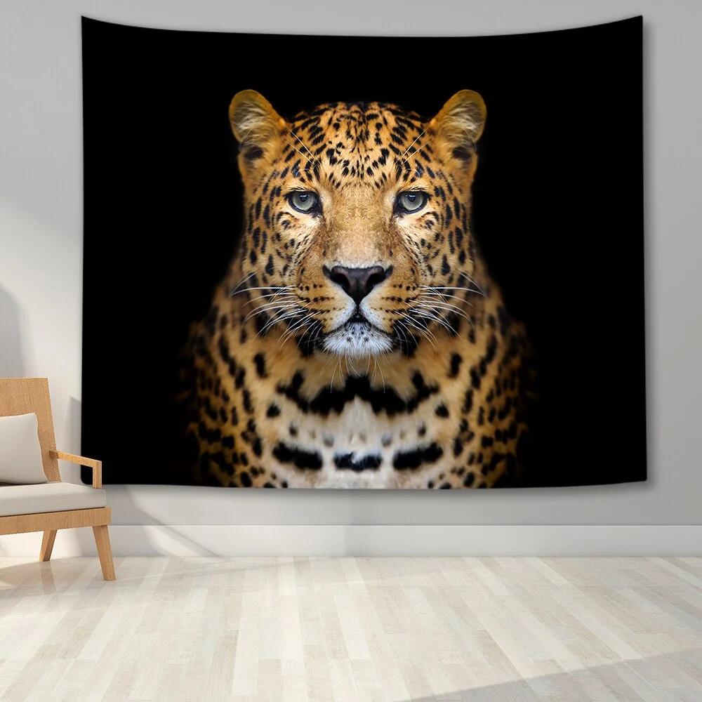 Tapestry Lion Animal  Wall Hanging Beach Towel  Decor Dormitory Bedroom Living Room Home
