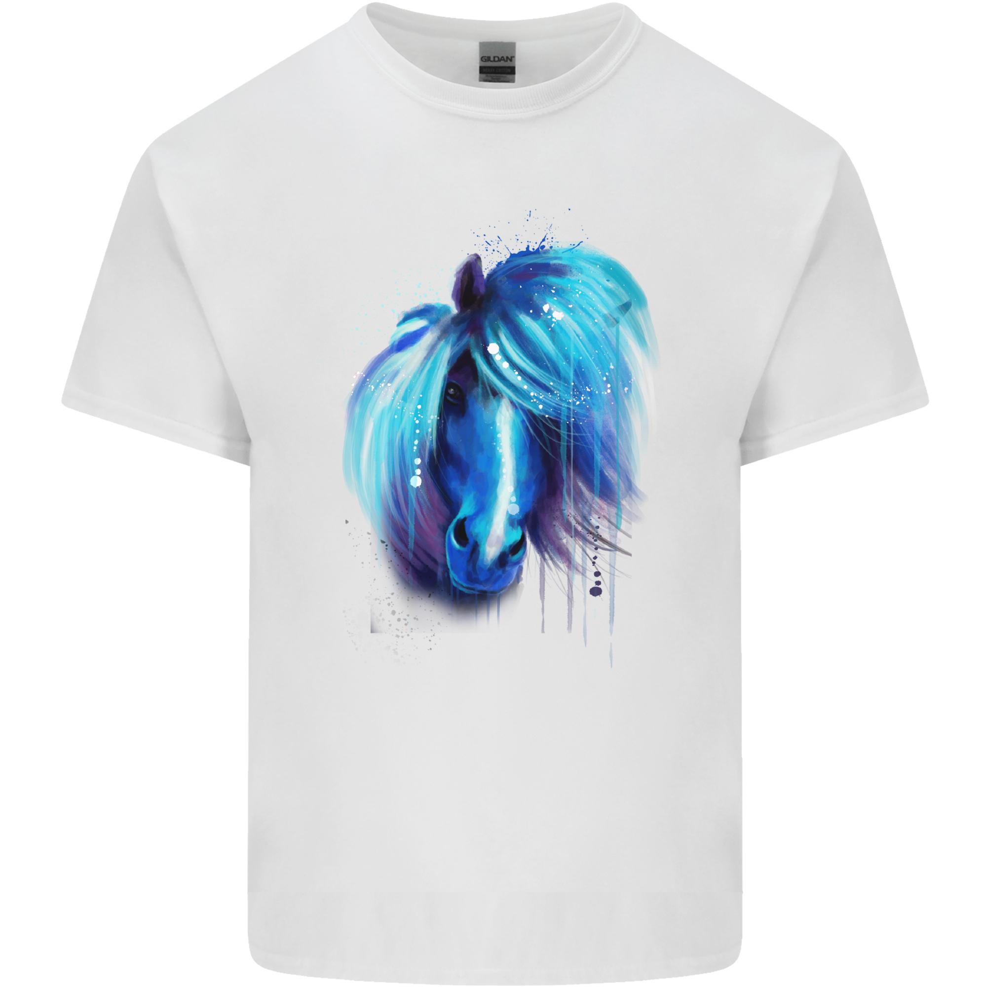 Watercolour Horse Unisexs Light Cotton TShirt S