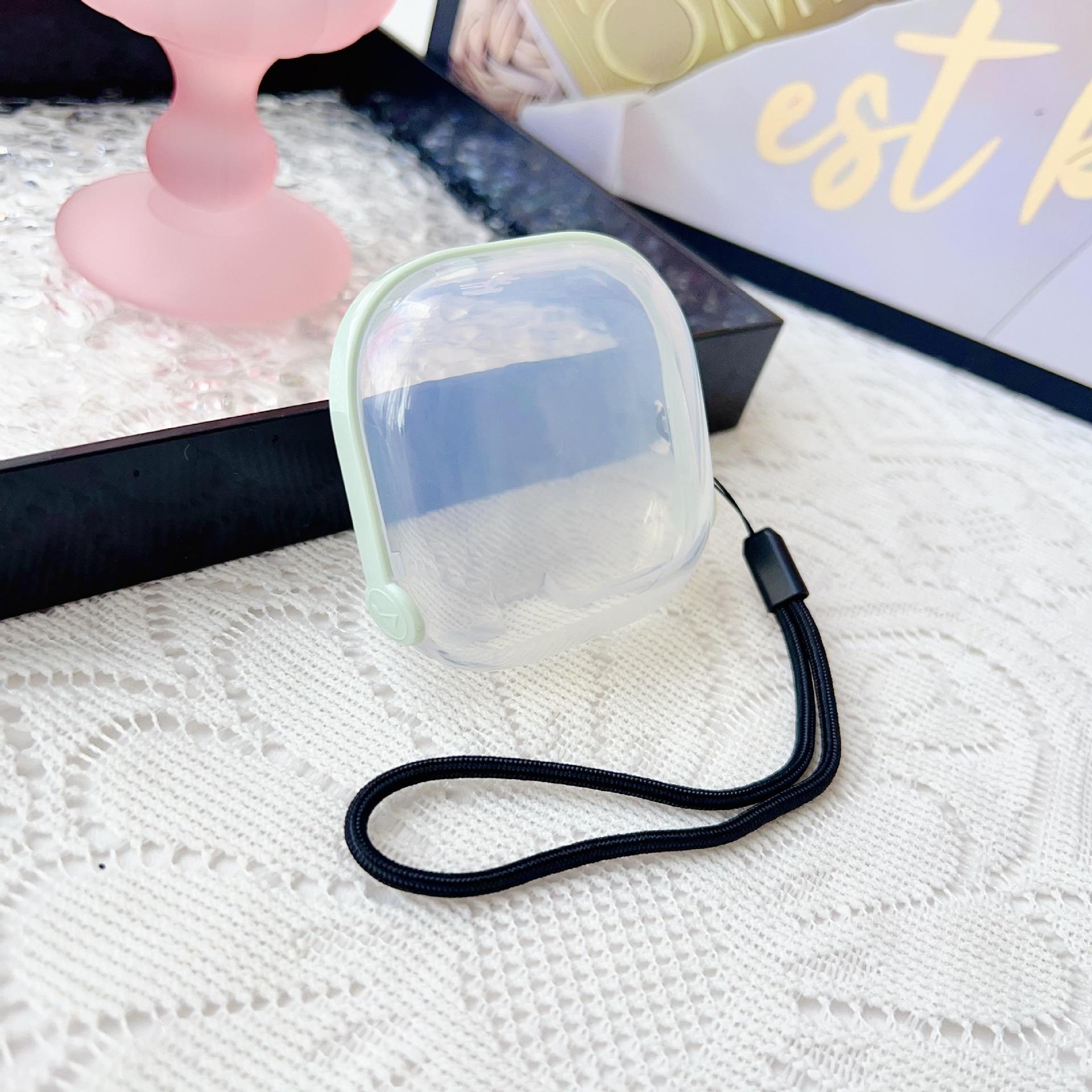 Moonlight Treasure Box Earphone Cover Suitable for Magic Sound Beats Fit Pro Transparent Earphone Cover with Rope Magic sound beats fit pro