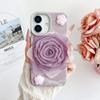 Applicable To Iphone17promax Mobile Phone Case Niche Velvet Rose Ins Cute Female Apple 16pro Flower
