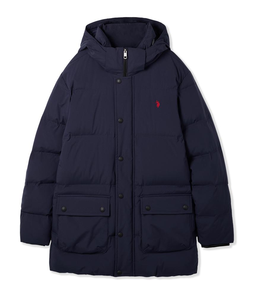 Uspoloassn Down Half Jumper_Royal Blue