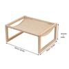 pet camp bed Dog Bed removable Washable Pet Outdoor Indoor Use wooden Durable for Pet Bed Outdoor camping travel sleep rest