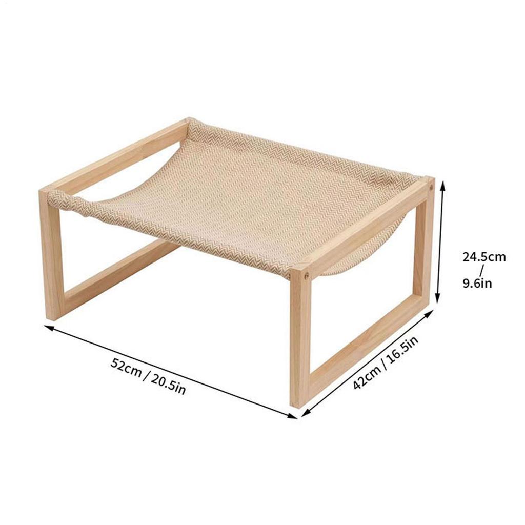 pet camp bed Dog Bed removable Washable Pet Outdoor Indoor Use wooden Durable for Pet Bed Outdoor camping travel sleep rest