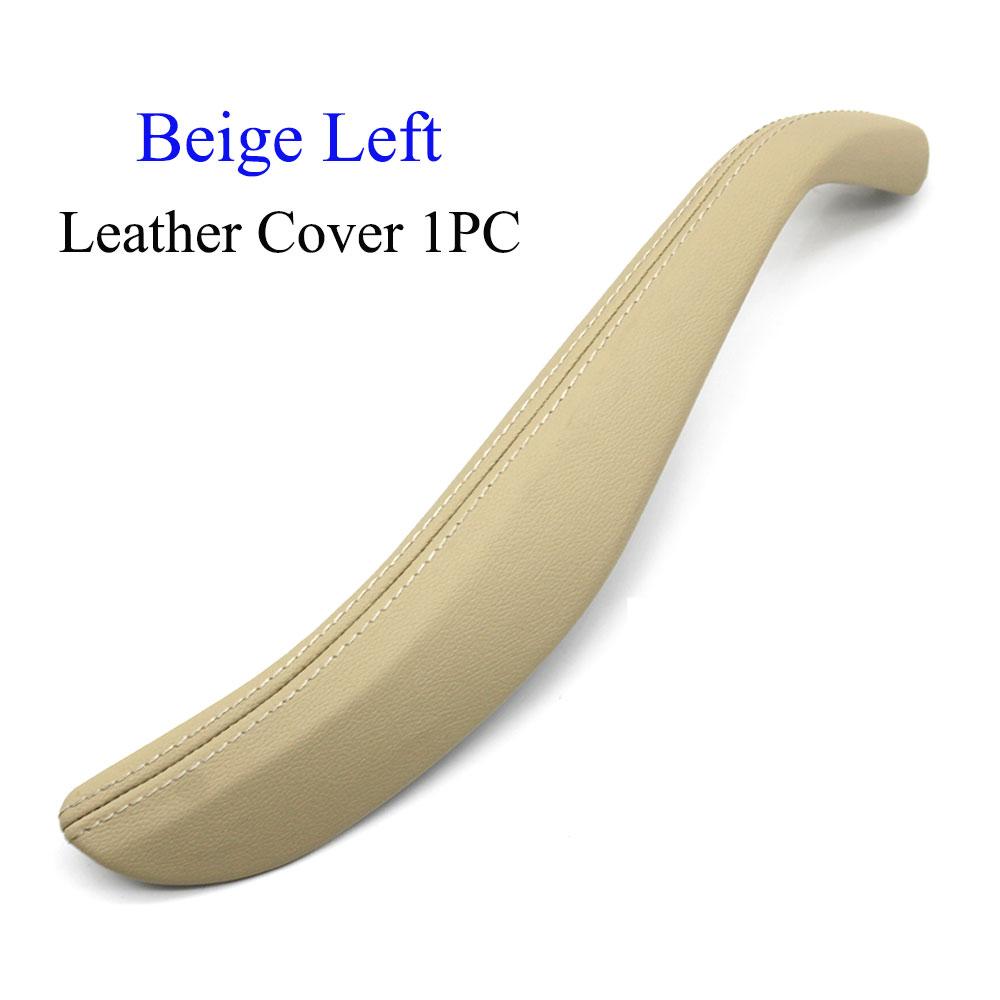 Para BMW Serie 5 G30 G31 F90 Manija Izquierda Derecha Cubierta Exterior de Cuero Manija Interior de Puerta Delantera Trasera 2018    2022