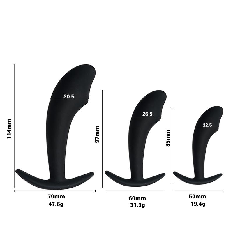Soft Silicone Butt Plugs BDSM Anal Masturbator Vaginal Stimulation Plug Adult Sex Toys Sexy Accessory Male Prostate Massager 18+