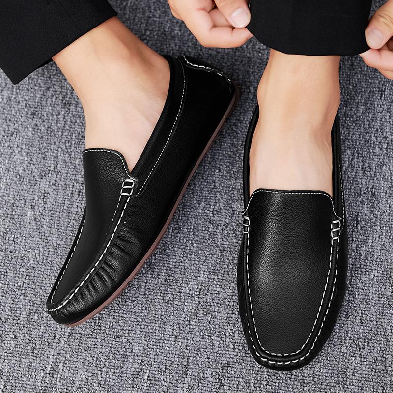 Новые мужские туфли из натуральной кожи — фото 7