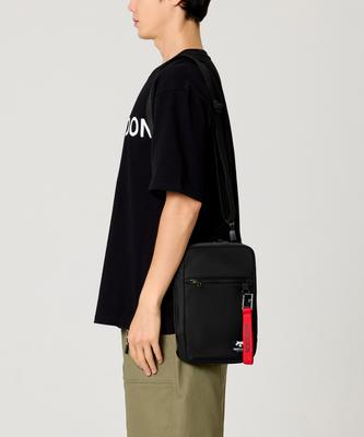 Geecoon Nylon Two-Way Crossbody Bag Gee238-709 Black
