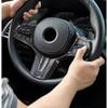 Carbon Fiber Steering Wheel For BMW X3 X4 X3M X4M iX3 2020-2023 Button Frame 4pc