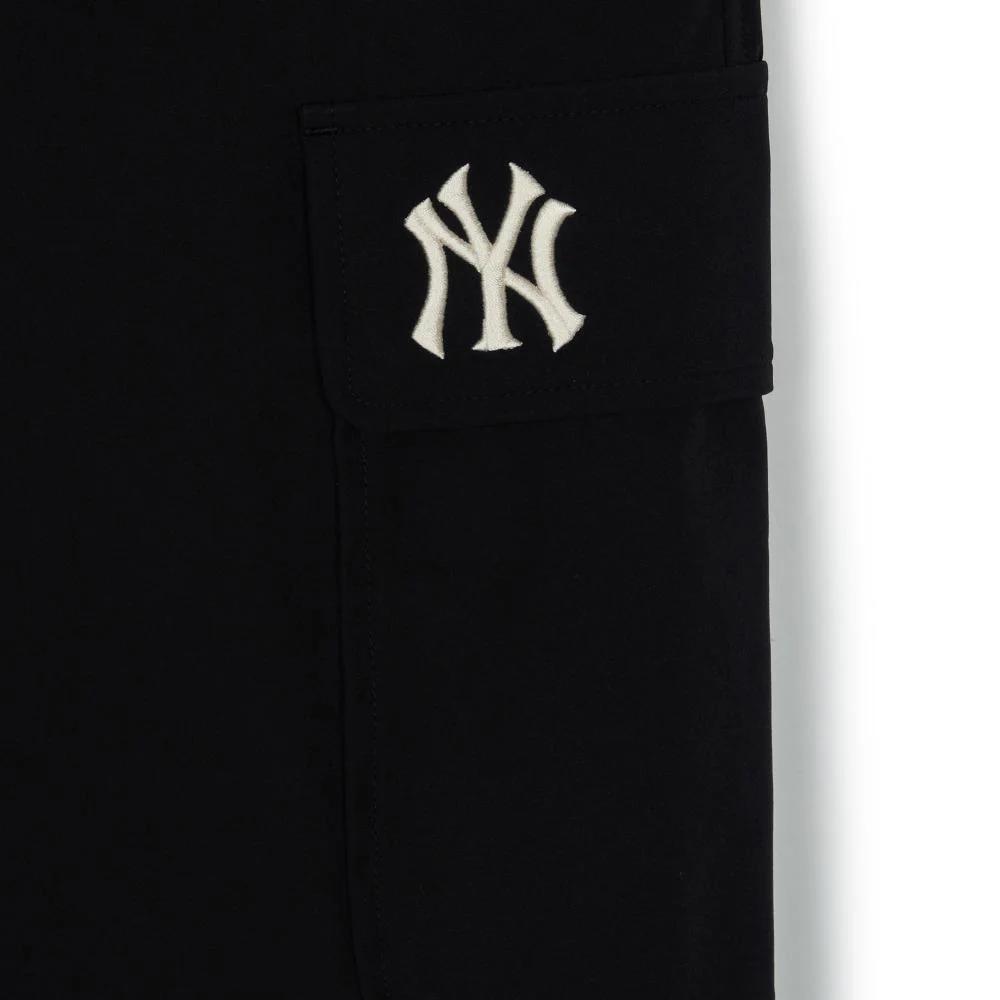 New MLB Gorpcore New York Yankees Woven Pants Cargo Pants Unisex Black 3AWPB0344-50BKS