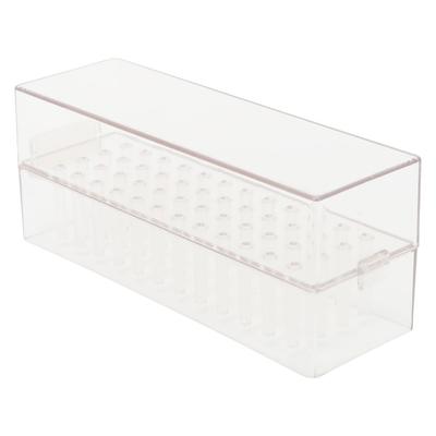 48 Holes Nail Bit Organizer Transparent Drill Bit Storage Box  Drill Bit Classification