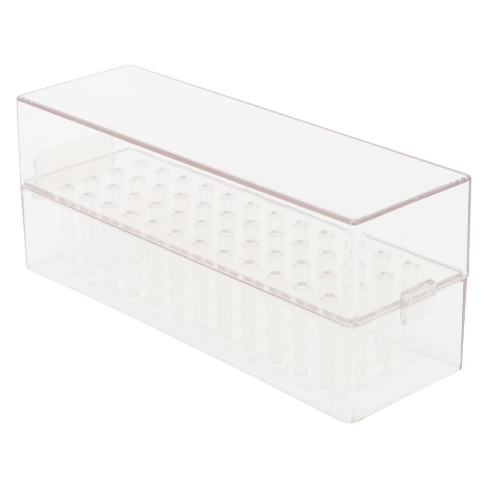 Clear Acrylic Nail Bit Organizer Transparent Drill Bit Storage Box  Drill Bit Classification
