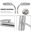 Chrome Oval Shape Motorcycle Mirrors,Upgrade Rearview Motorcycle Mirrors Compatible with Harley Road King Softail Street Glide Electra Dyna And More