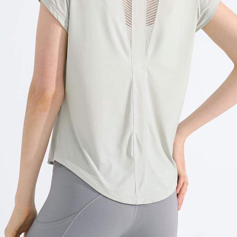 Tangjun Women s Summer Cooling Yoga T-Shirt S-XL