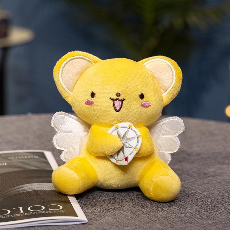 13/17cm Cartoon Cardcaptor Sakura Kero Plüschtier Spielzeug Anhänger Anime Card Captor Puppe Niedlich Weich Gefüllt Schlüsselanhänger Spielzeug Geschenk 13cm