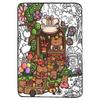 Cross-border Creative DIY Hand-painted Cartoon Graffiti Blanket - Handmade Coloring Decompression Bedroom Blanket.