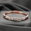 The New Rose Gold Titanium Steel Bracelet for Women Does Not Fade Ins Individual Cold Wind Niche Design Fashion Bracelet