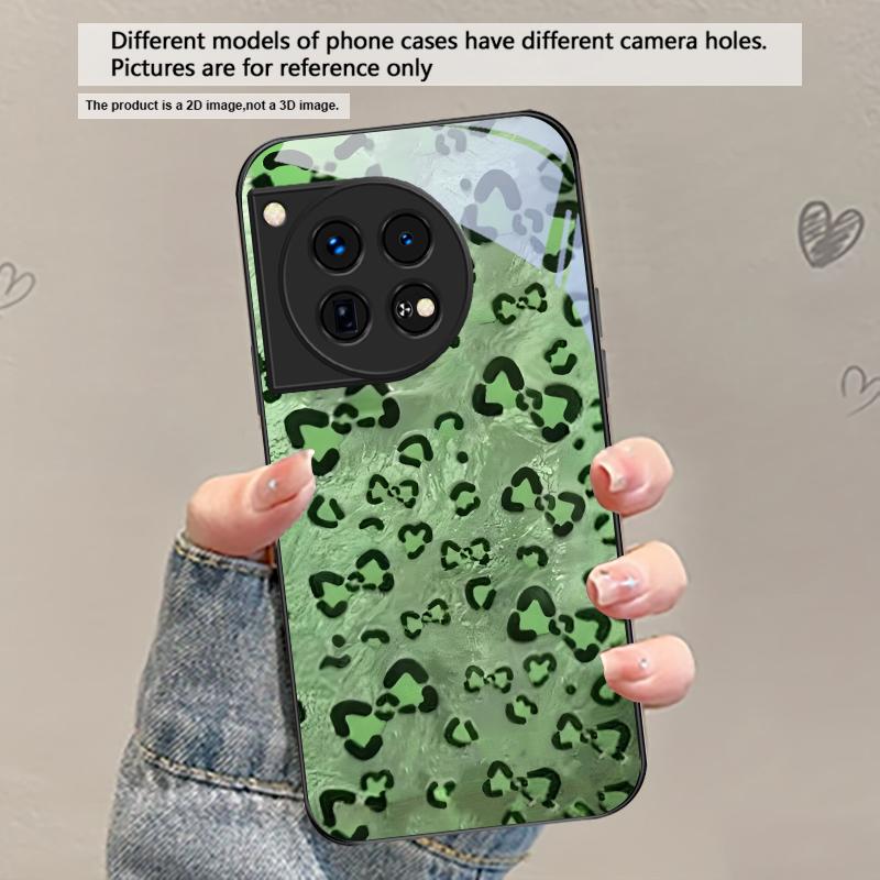 Abstract Leopard Print For OnePlus Ace 2 3 2V 5 Pro Nord CE 2T 2 3 Lite N20 N30 6 7T 8 8T 9 10 Pro 11R 12R 13R Glass Phone Case