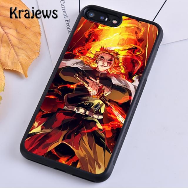 Krajews Kimetsu no Yaiba Charaktere Handyhülle Cover Für iPhone 14 5 SE 6s 7 8 plus XR XS 11 12 13 pro max Samsung S21 S22ultra