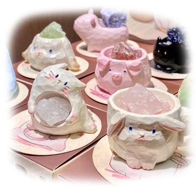 Crystal Animal Blind Box - Adorable Resin Figurines Designed for Desktop Decor One-Of-A-Kind Collectible Toy and Creative Present Designed for All