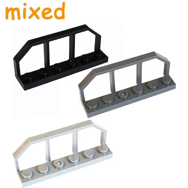 Building Block City Accessories MOC Part Fence Railing Stair Barrier Ladder Guard Bar Castle Garden Farm Military Assemble Brick